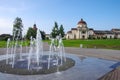 KIRILLOV, RUSSIA - August, 2017: The Cathedral of the Kazan Icon of the Mother of God Royalty Free Stock Photo