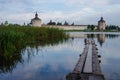 KIRILLOV, RUSSIA - August, 2017: Kirillo-Belozersky monastery near City Kirillov, Vologda region, Russia Royalty Free Stock Photo