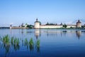 KIRILLOV, RUSSIA - August, 2017: Kirillo-Belozersky monastery near City Kirillov, Vologda region, Russia Royalty Free Stock Photo