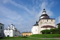 KIRILLOV, RUSSIA - August, 2017: Kirillo-Belozersky monastery near City Kirillov, Vologda region, Russia Royalty Free Stock Photo