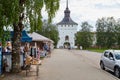 Kirillov, Russia - June 18, 2019: Kirillo-Belozersky Monastery. Largest monastery of Northern Russia