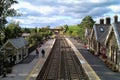 Kirkby Stephen Railway Station looking North from the footbridge