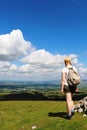 Kirkby Stephen from Tailbridge Hill, Nateby Common Royalty Free Stock Photo