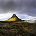 Kirkjufell in northern Iceland Royalty Free Stock Photo