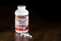 Kirkland Calcium Citrate vitamin supplement bottle