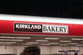 Kirkland Signature brand bakery department inside Costco Wholesale shopping center. Royalty Free Stock Photo