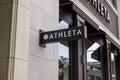 Kirkland, WA USA - circa July 2021: Exterior view of an Athleta clothing store in the Totem Lake area