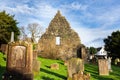 Kirkoswald Graveyard Ayrshire made famous by Robert Burns. Royalty Free Stock Photo