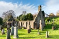 Kirkoswald Church & Graveyard Ayrshire made famous by Robert Bur Royalty Free Stock Photo