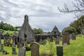 Kirkoswold Kirk Ruins and Old KirkYard in South Ayrshire Scotland