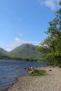 Kirkstone Pass, Red Screes, Brothers Water Cumbria Royalty Free Stock Photo