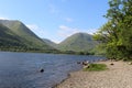 Kirkstone Pass, Red Screes, Brothers Water Cumbria Royalty Free Stock Photo