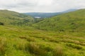 Kirkstone Pass view towards Grasmere by Kirkstone Pass Inn Lake District England UK