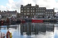 Harbour and inshore fishing fleet in Kirkwall, Mainland island, Orkney Scotland