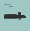 Kirov, Russia city silhouette