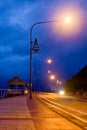 Kirra point stormy twilight - Gold Coast City - Australia