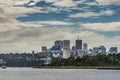 Kirribilli business district skyline, Sydney Australia. Royalty Free Stock Photo