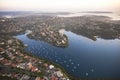 Kirribilli Suburb Peninsula in Sydney Harbour, Australia Royalty Free Stock Photo