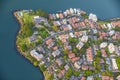 Kirribilli Suburb Peninsula in Sydney Harbour, Australia Royalty Free Stock Photo