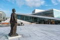 Kirsten Flagstad statue, Oslo Opera House, Norway