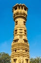 Kirti Stambha Tower of Hutheesing Jain Temple in Ahmedabad - Gujarat, India Royalty Free Stock Photo