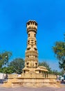 Kirti Stambha Tower of Hutheesing Jain Temple in Ahmedabad - Gujarat, India Royalty Free Stock Photo