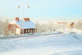 Kiruna Cityscape Train station