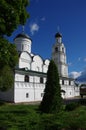 Kirzhach, Russia - September, 2020: Annunciation monastery. The Holy Annunciation diocesan Kirzhach monastery was founded by St. Royalty Free Stock Photo