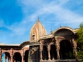 Kishanpura Chhatri or Canopy Built by Holkars. Royalty Free Stock Photo