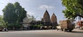 Kishanpura Chhatri or Canopy Built by Holkars. Royalty Free Stock Photo