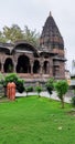 Kishanpura Chhatri or Canopy Built by Holkars. Royalty Free Stock Photo