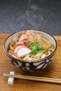 Kishimen, Japanese flat type udon noodle dish