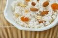Kishmish Kaju Pulao Royalty Free Stock Photo