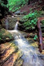 Kishwaukee Gorge Waterfall Illinois Royalty Free Stock Photo