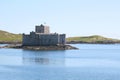 Castle on small island Royalty Free Stock Photo