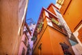 Kiss Alley Colored Houses Guanajuato Mexico Royalty Free Stock Photo