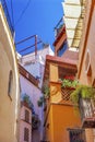 Kiss Alley Colored Houses Guanajuato Mexico Royalty Free Stock Photo