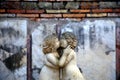 The kiss of Cupid and Psyche, Ostia Antica, Rome, Italy Royalty Free Stock Photo