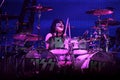 Kiss , Eric Singer during the concert