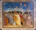 Kiss of Judas in the Scrovegni Chapel, Padua