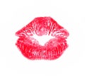 Kiss lips Royalty Free Stock Photo