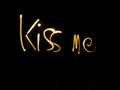 Kiss me Royalty Free Stock Photo