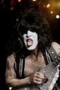 Kiss , Paul Stanley during the concert Royalty Free Stock Photo