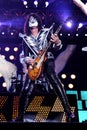 Kiss ,Tommy Thayer during the concert