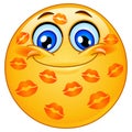 Kissed emoticon