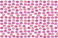 Kisses creative background