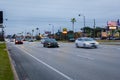 View of Irlo Bronson Memorial Hwy in Kissimmee, Florida Royalty Free Stock Photo