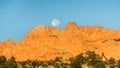 Kissing Camels,harvest Moon, Garden Of The Gods, CO