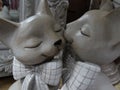 Kissing cats