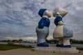 Kissing Couple XXXL - Saske van der Eerden - Westpoort - Amsterdam - The Netherlands